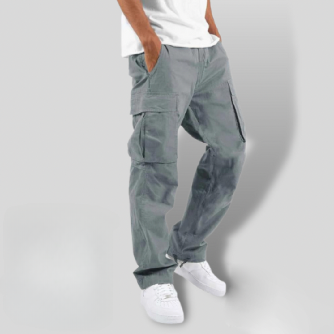 Mason | Herren Cargo-Hose mit geradem Bein und Pattentaschen