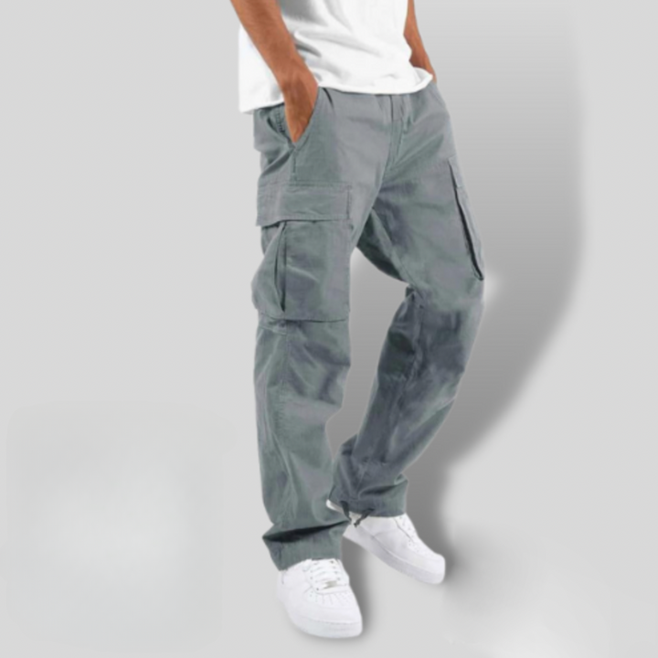Mason | Herren Cargo-Hose mit geradem Bein und Pattentaschen