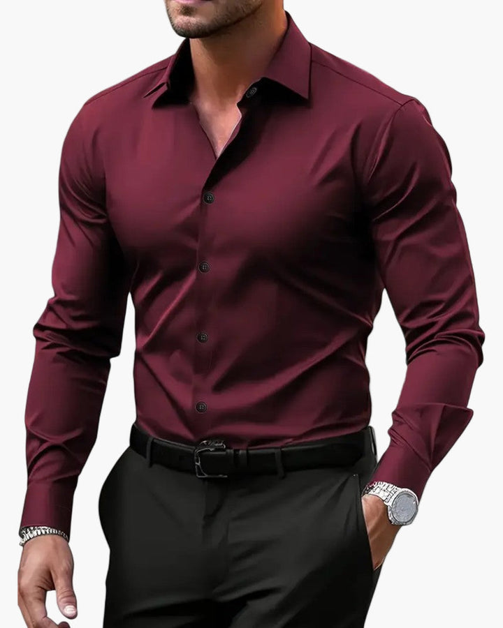 Darian | Herren Slim Fit Hemd mit Knopfleiste