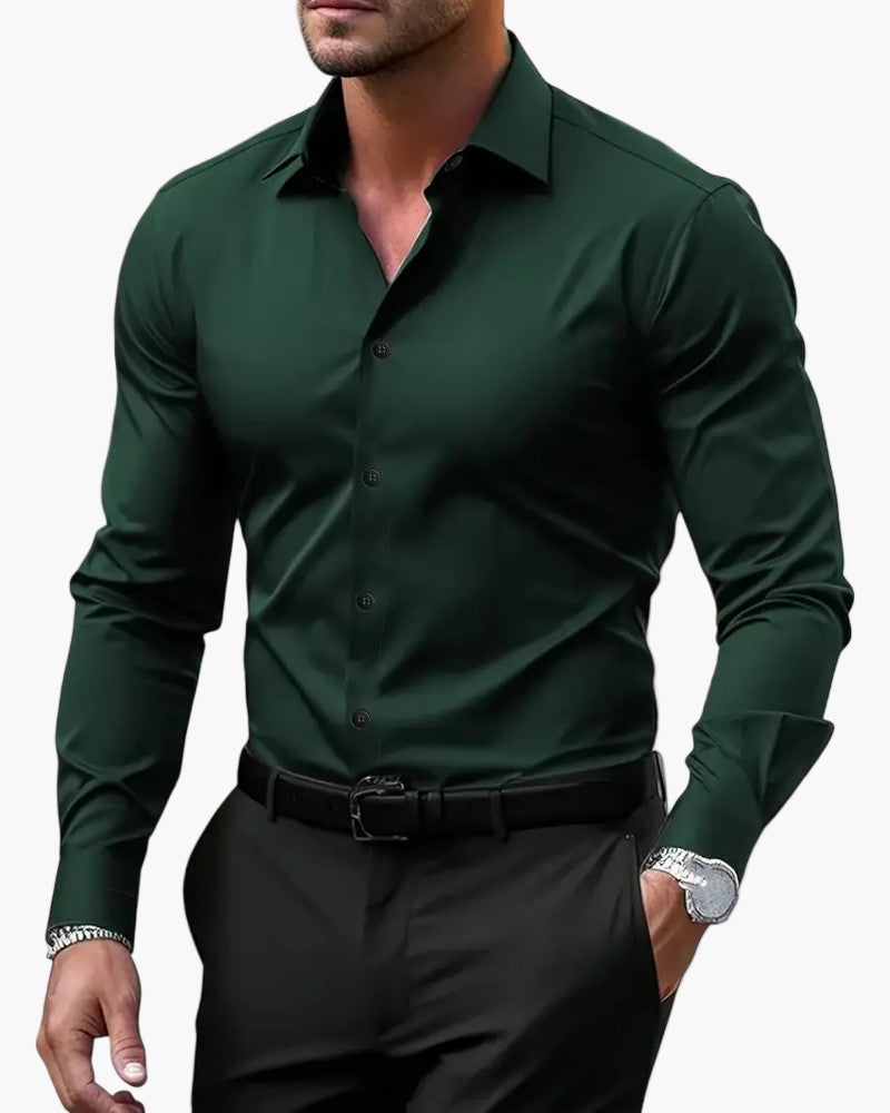 Darian | Herren Slim Fit Hemd mit Knopfleiste