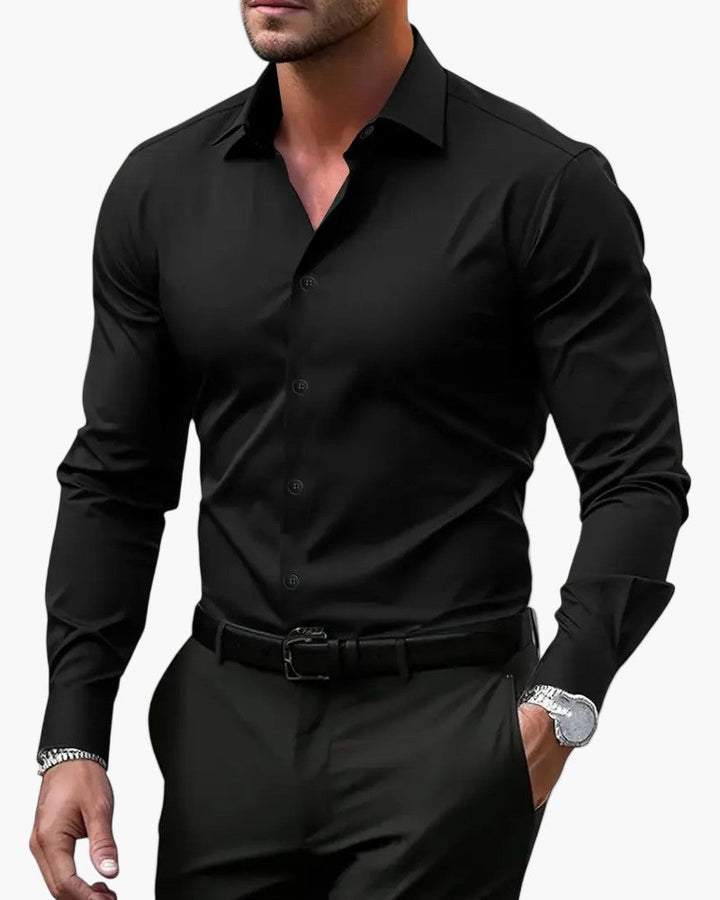 Darian | Herren Slim Fit Hemd mit Knopfleiste