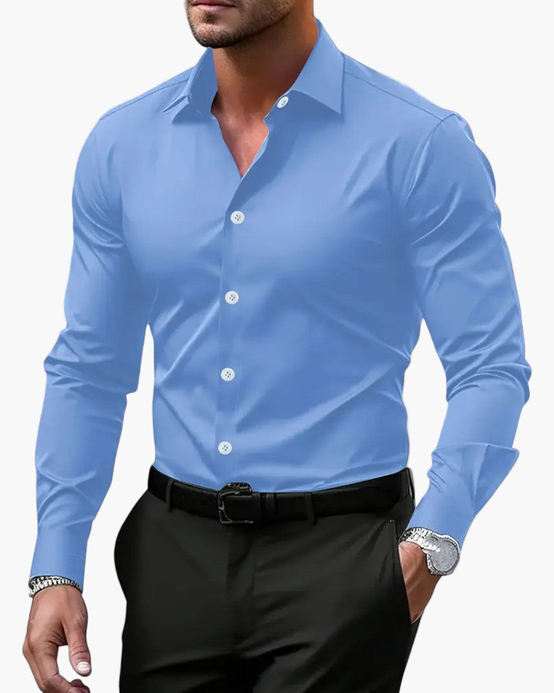 Darian | Herren Slim Fit Hemd mit Knopfleiste