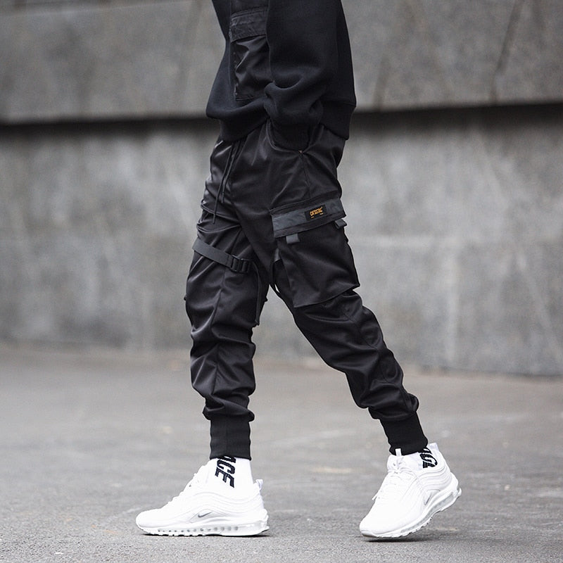 Cargo-Jogginghose für Herren mit Riemendetails