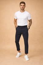 Maximilian | Pantalones chinos de corte ajustado para hombre