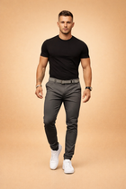 Alexander | Herren Slim-Fit Hose mit schmalem Bein
