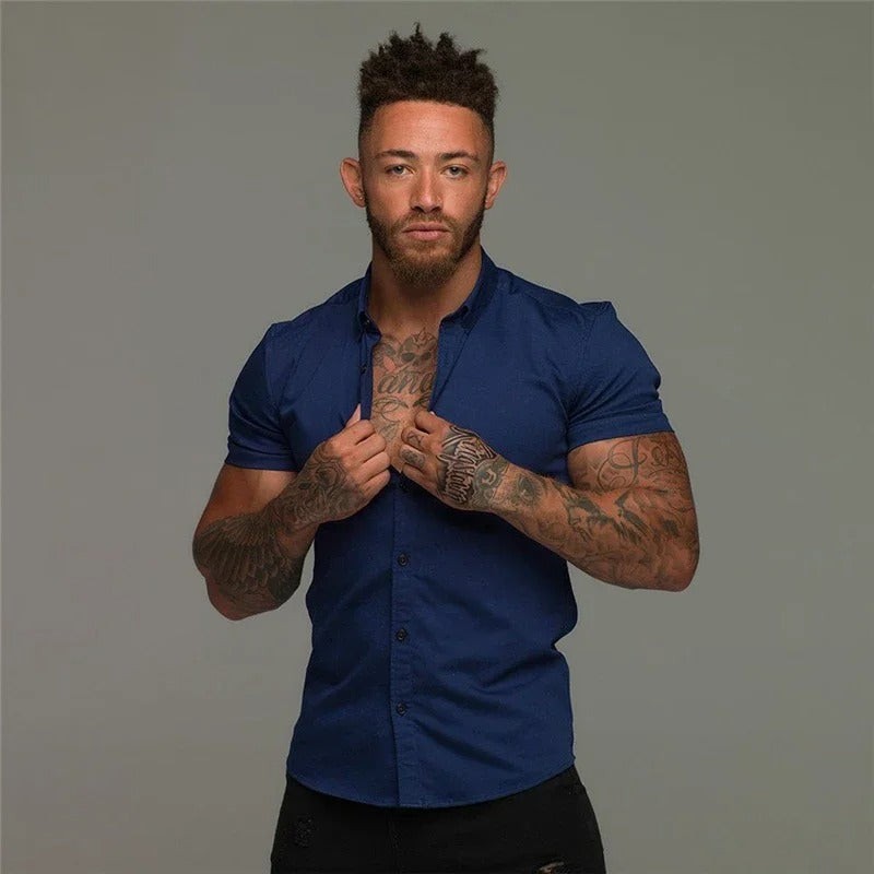 Jaap | Herren Kurzarm Business Hemd