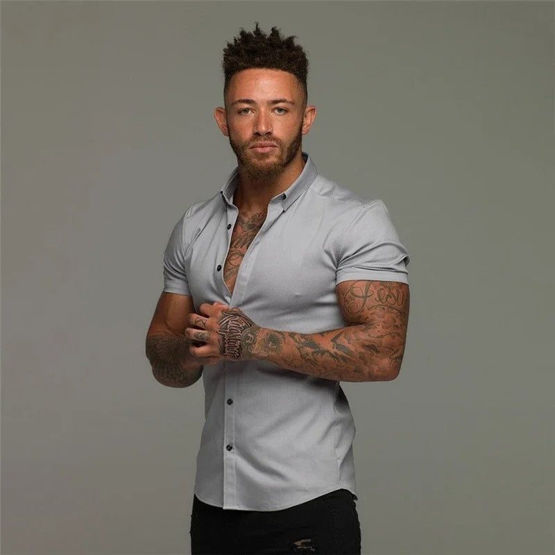 Jaap | Herren Kurzarm Business Hemd