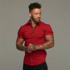 Jaap | Camisa de negocios de manga corta para hombre