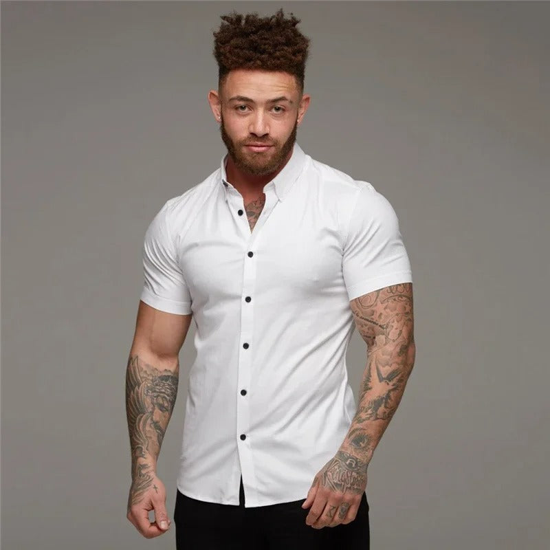 Jaap | Herren Kurzarm Business Hemd