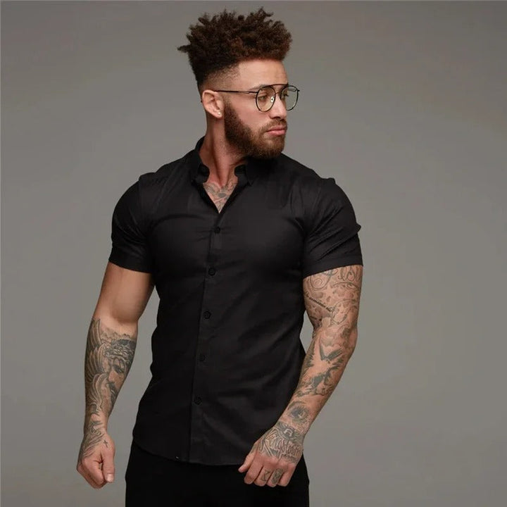 Jaap | Herren Kurzarm Business Hemd