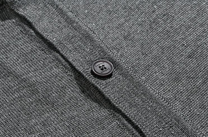 SwissFellas Herren klassisches Button-Up-Hemd, vielseitig und zeitlos