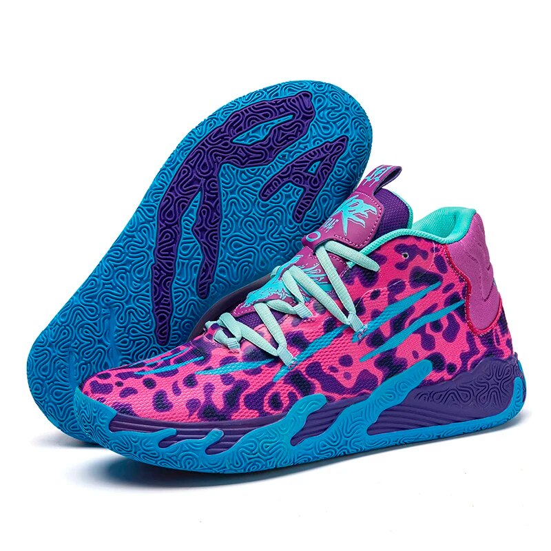 Milo | Herren Basketballschuhe mit Profilsohle