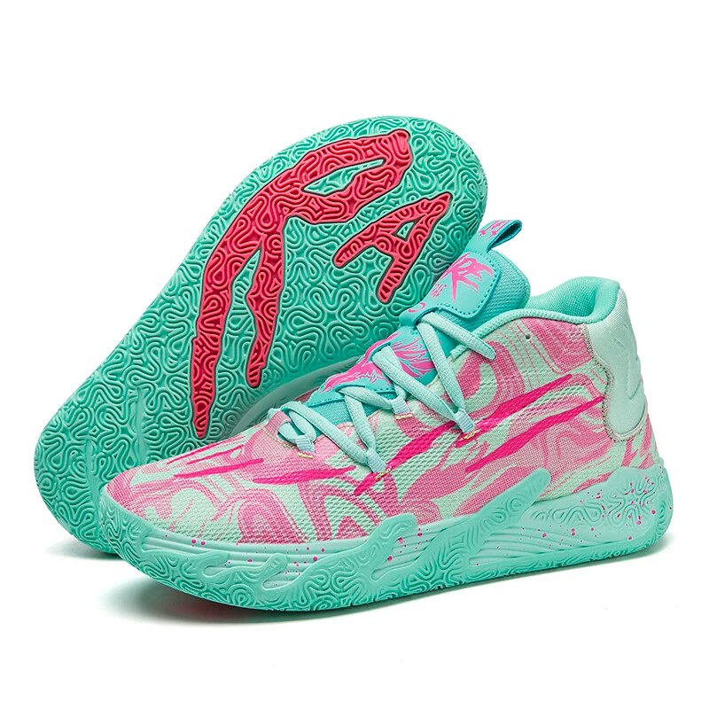 Milo | Herren Basketballschuhe mit Profilsohle