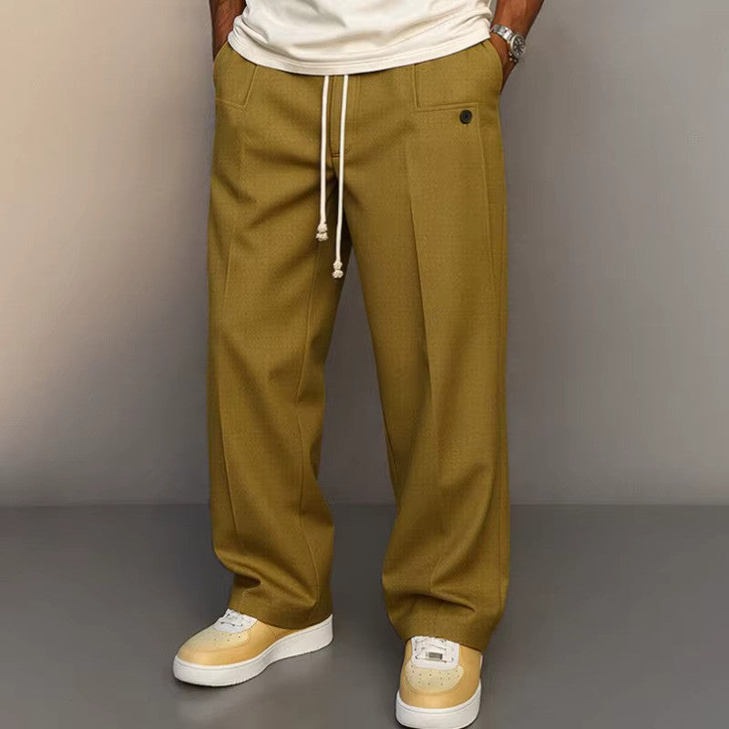 Grant | Herren Komfort Hose mit weitem Bein
