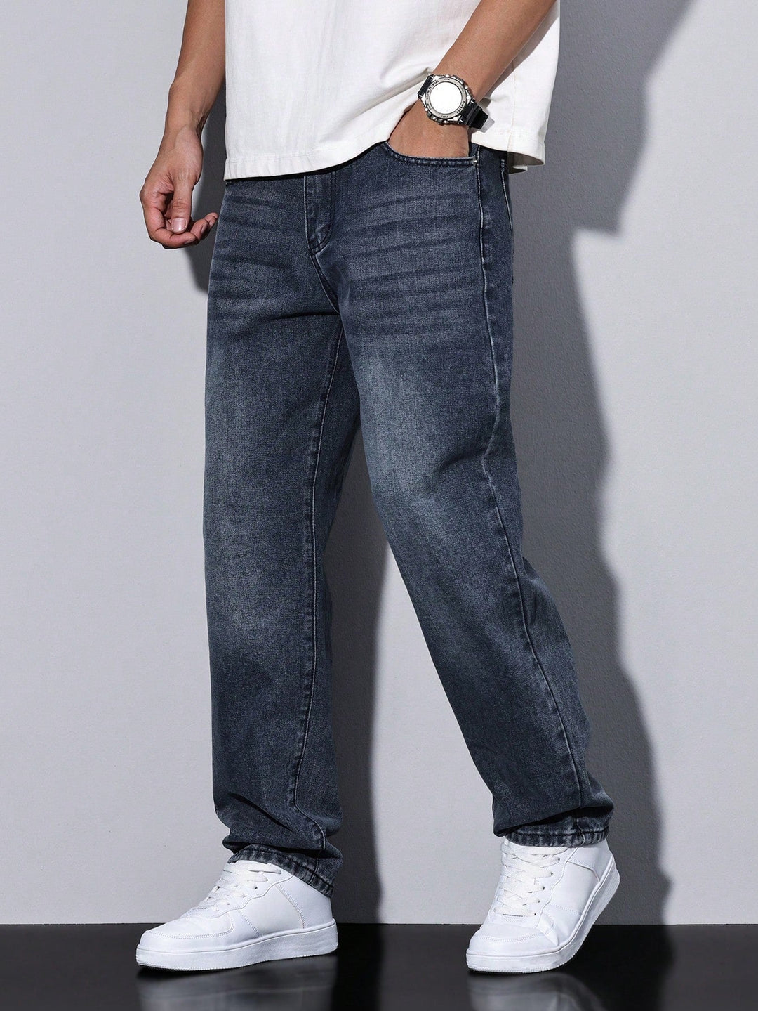 Lars | Herren Straight Jeans mit geradem Bein