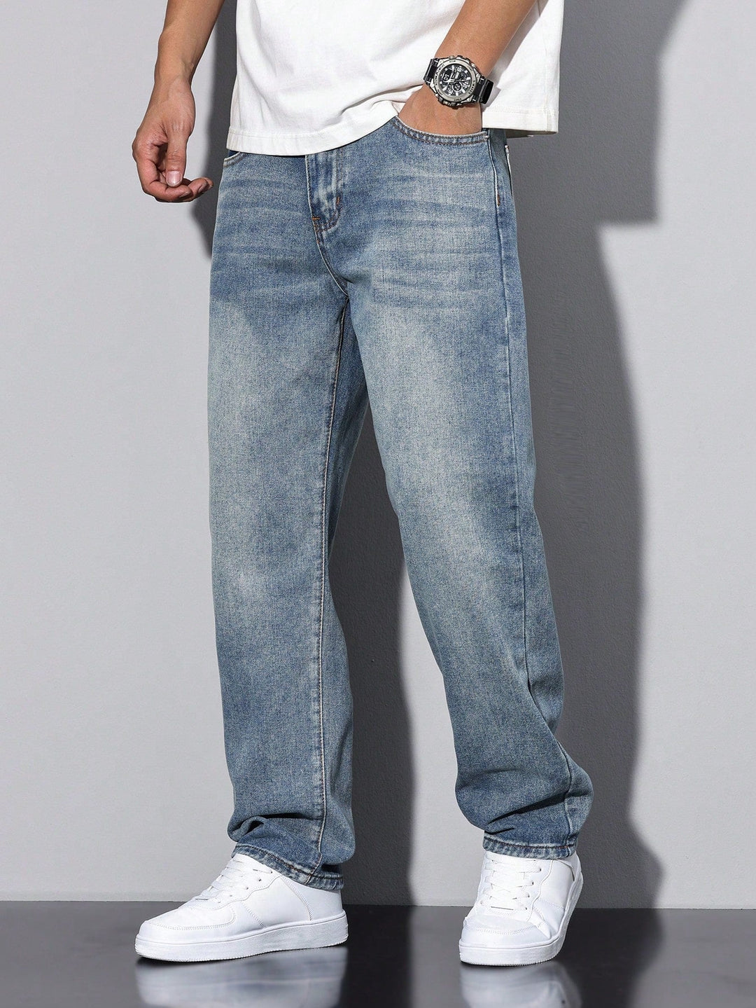 Lars | Herren Straight Jeans mit geradem Bein