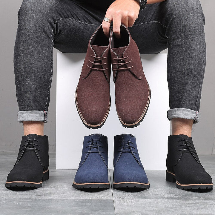 Johannes | Men's Suede Chukka Boots