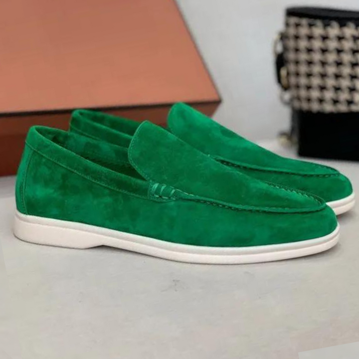 Lucas | Men's Suede Loafers with Light Sole