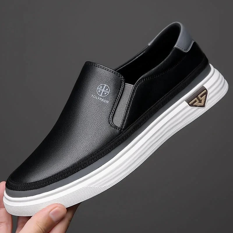 Ben | Herren Slipper mit Kontrastsohle