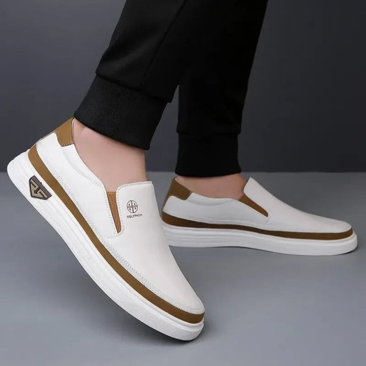 Ben | Herren Slipper mit Kontrastsohle