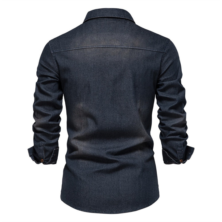 Martin | Herren Denim Hemd mit Stretch