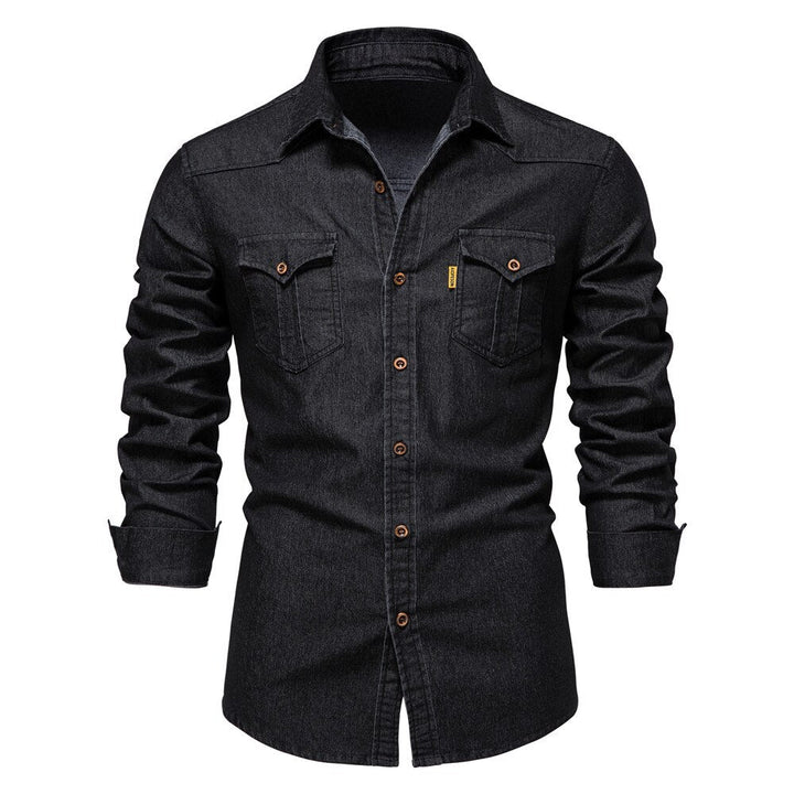 Martin | Herren Denim Hemd mit Stretch
