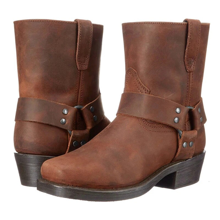 Mathias | Herren Westernstiefel mit Riemen