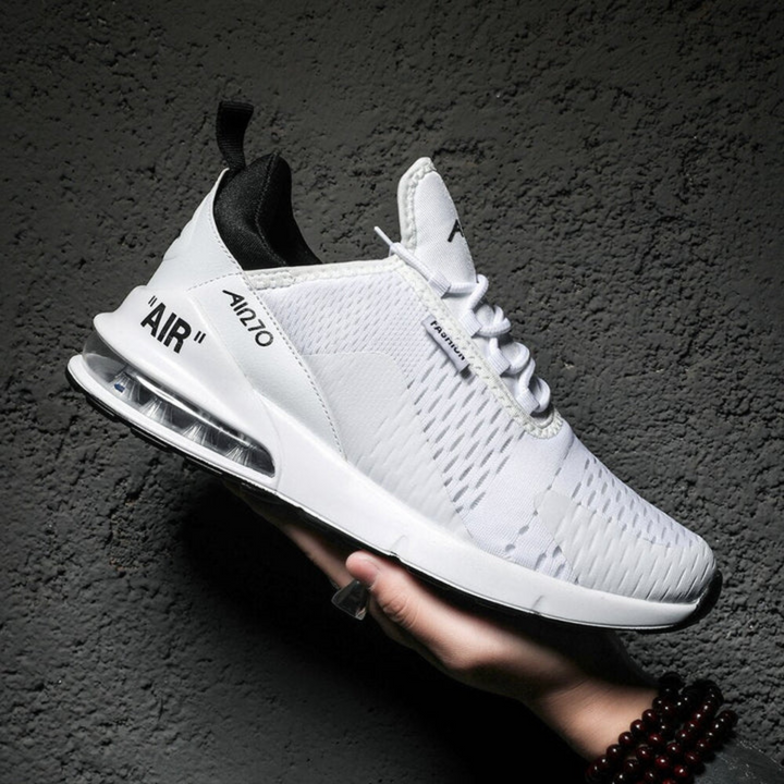 Max | Herren Air Sneaker mit Strick-Obermaterial