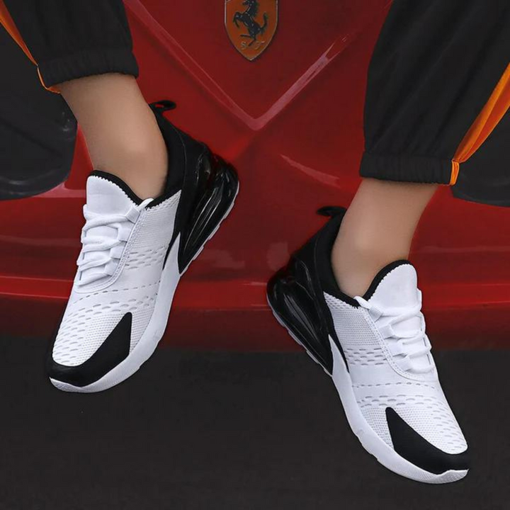 Max | Herren Air Sneaker mit Strick-Obermaterial