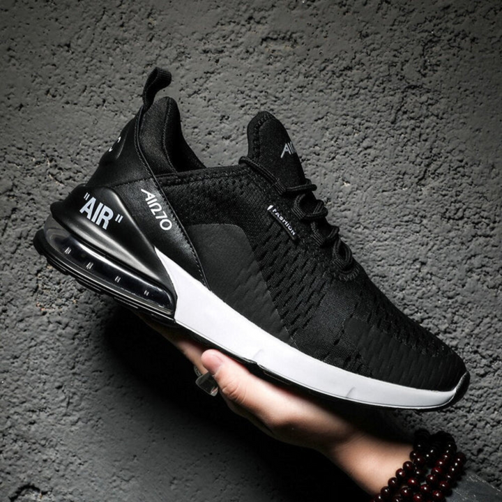 Max | Herren Air Sneaker mit Strick-Obermaterial