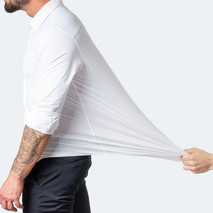 Maxim | Herren Stretch Hemd mit langem Arm