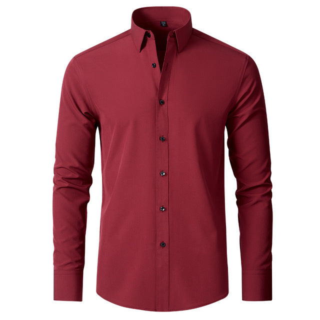 Maxim | Herren Stretch Hemd mit langem Arm