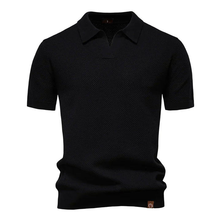 Niklas | Herren Polo Shirt mit Struktur