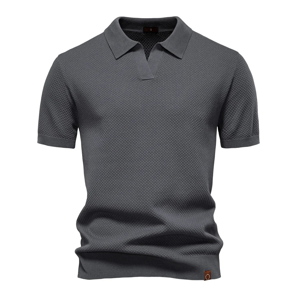 Niklas | Herren Polo Shirt mit Struktur