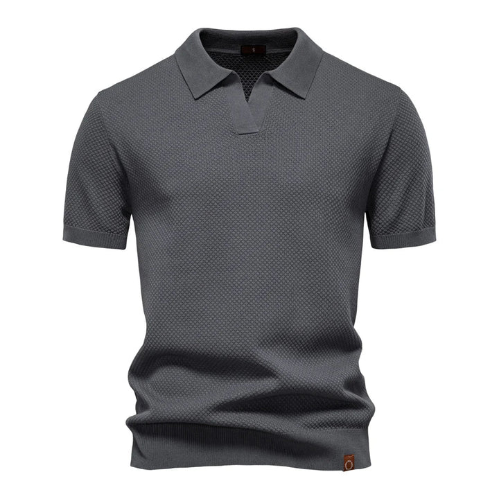 Niklas | Herren Polo Shirt mit Struktur