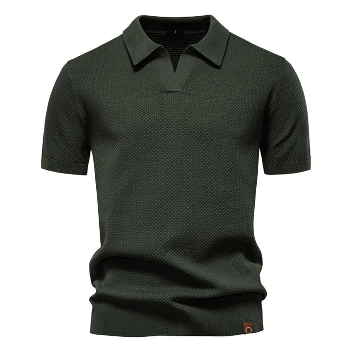 Niklas | Herren Polo Shirt mit Struktur