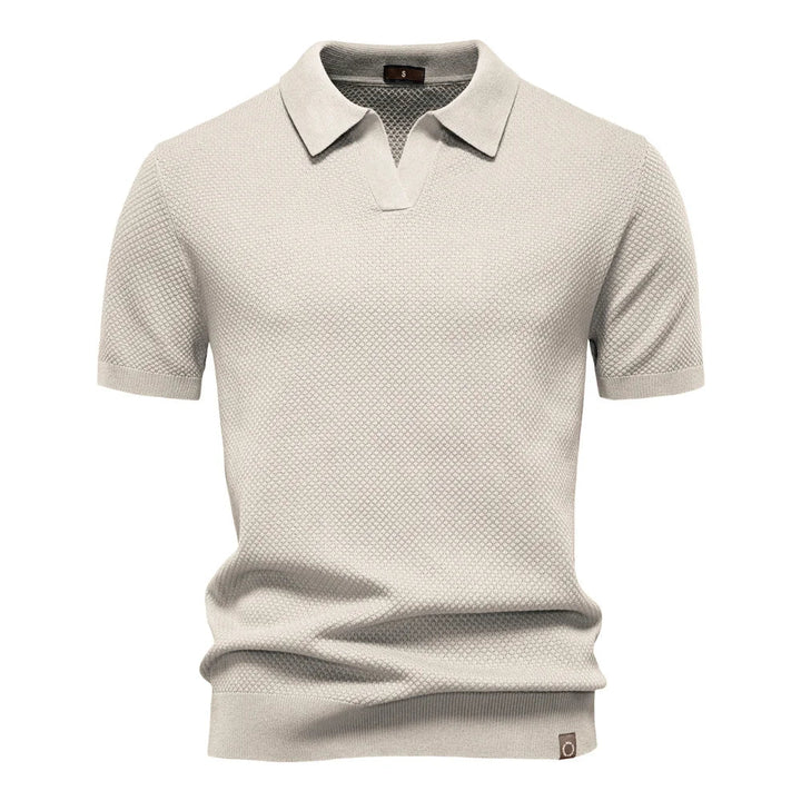 Niklas | Herren Polo Shirt mit Struktur