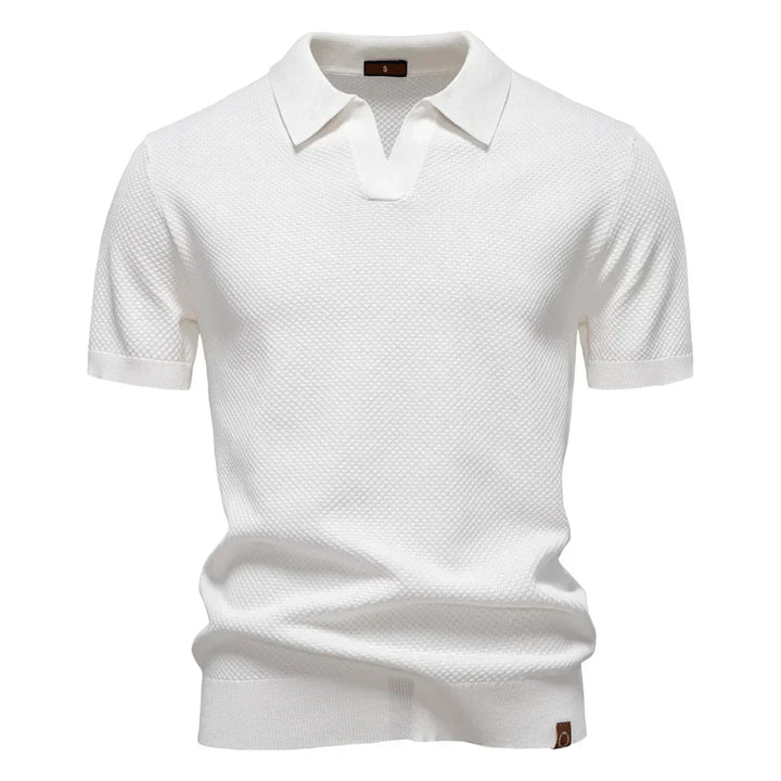 Niklas | Herren Polo Shirt mit Struktur