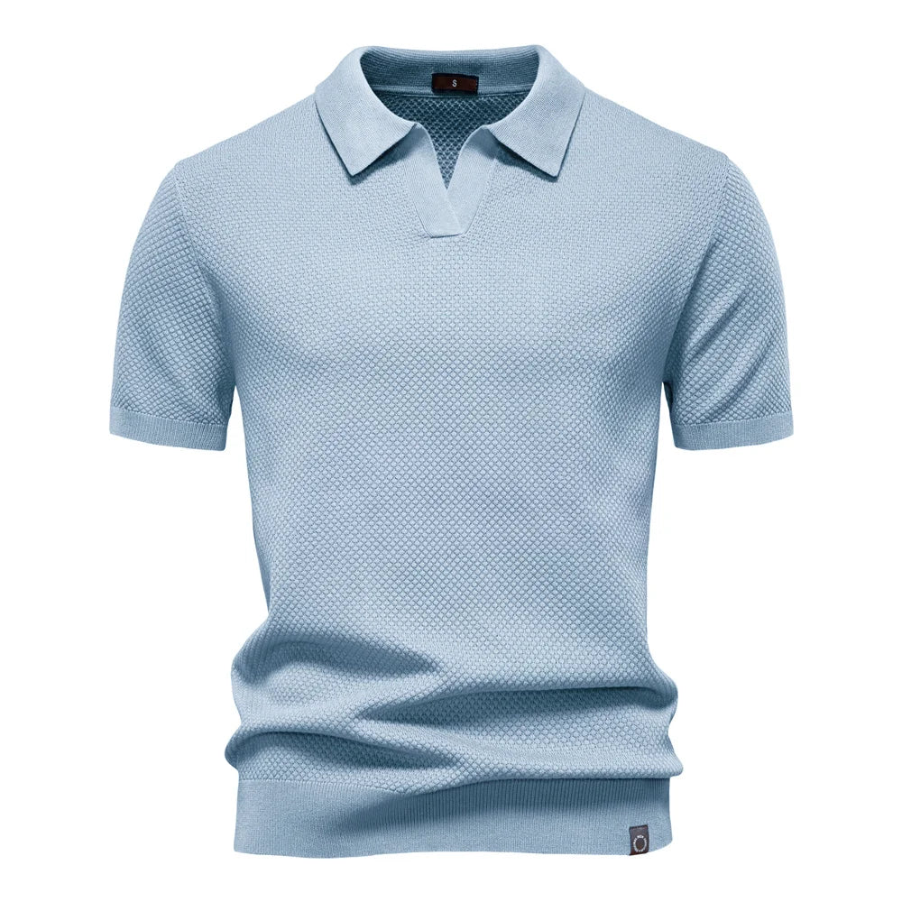 Niklas | Herren Polo Shirt mit Struktur