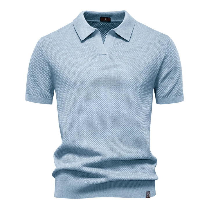 Niklas | Herren Polo Shirt mit Struktur