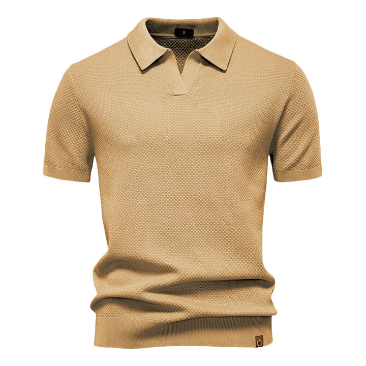 Niklas | Herren Polo Shirt mit Struktur