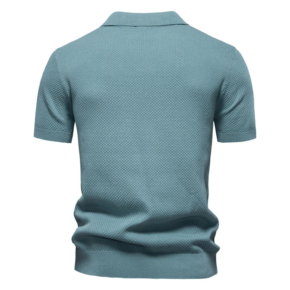 Niklas | Herren Polo Shirt mit Struktur