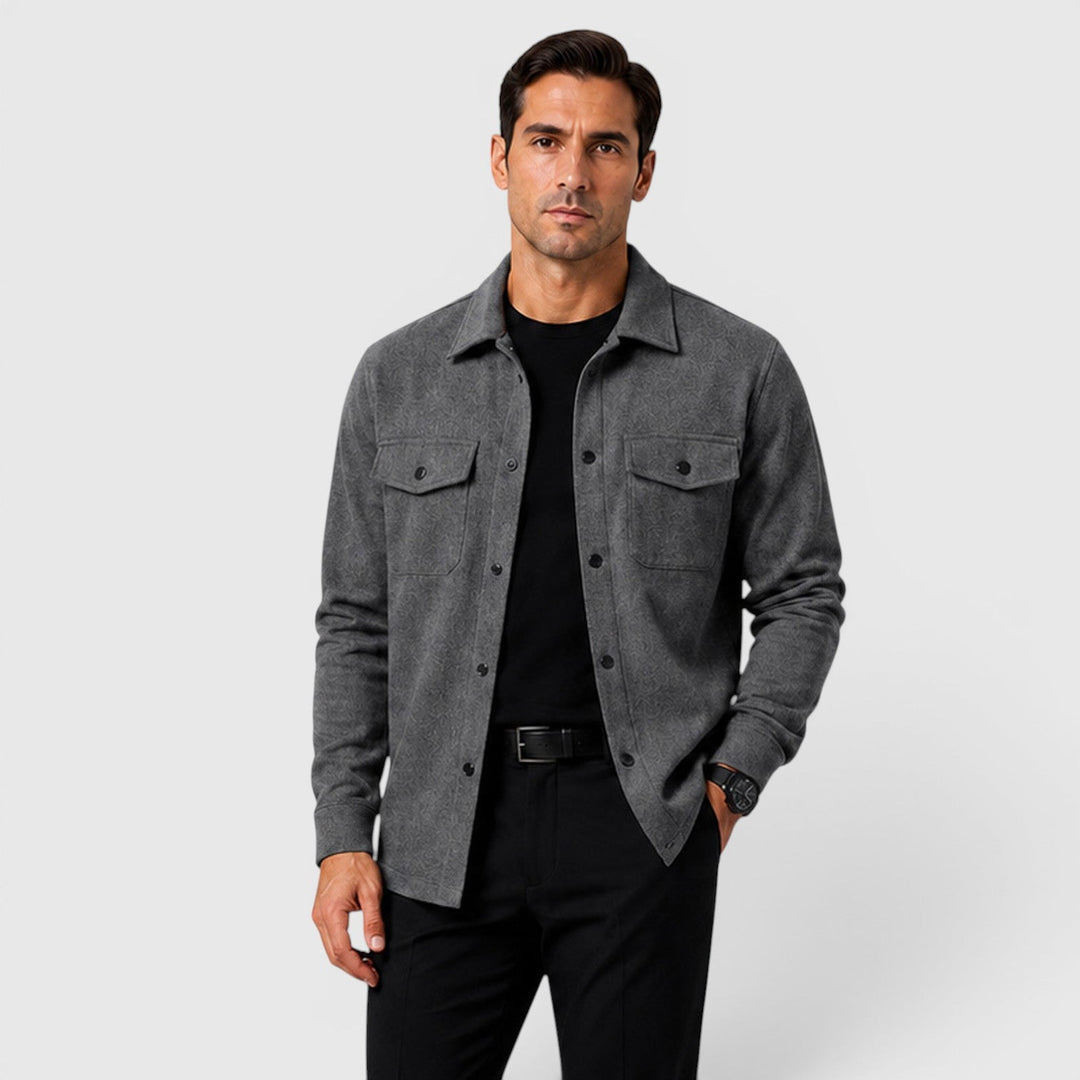 Ruben | Herren Overshirt mit angerauter Optik
