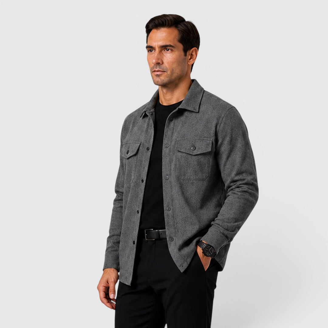 Ruben | Herren Overshirt mit angerauter Optik