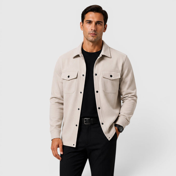 Ruben | Herren Overshirt mit angerauter Optik