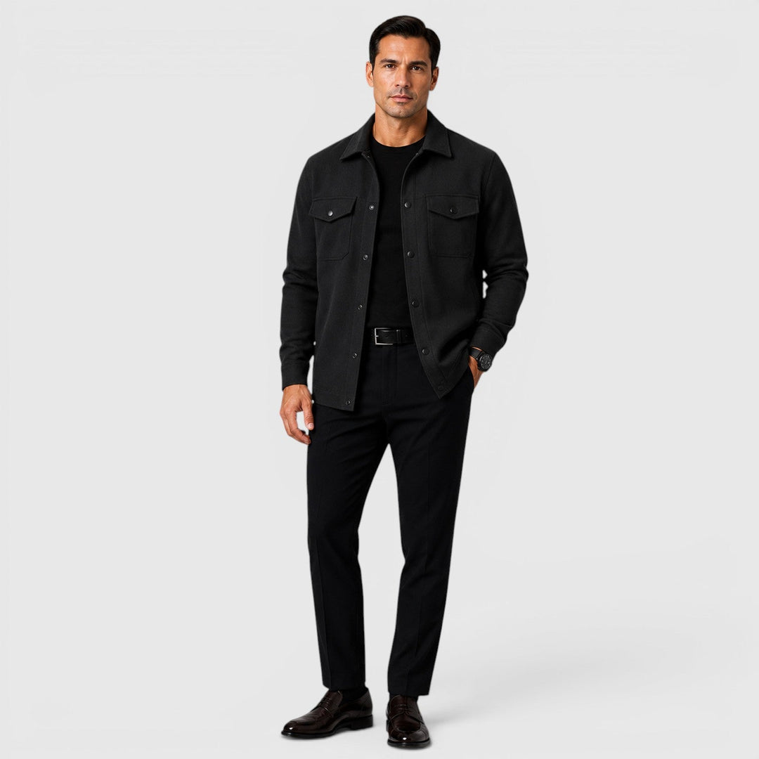 Ruben | Herren Overshirt mit angerauter Optik