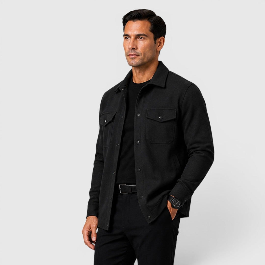 Ruben | Herren Overshirt mit angerauter Optik