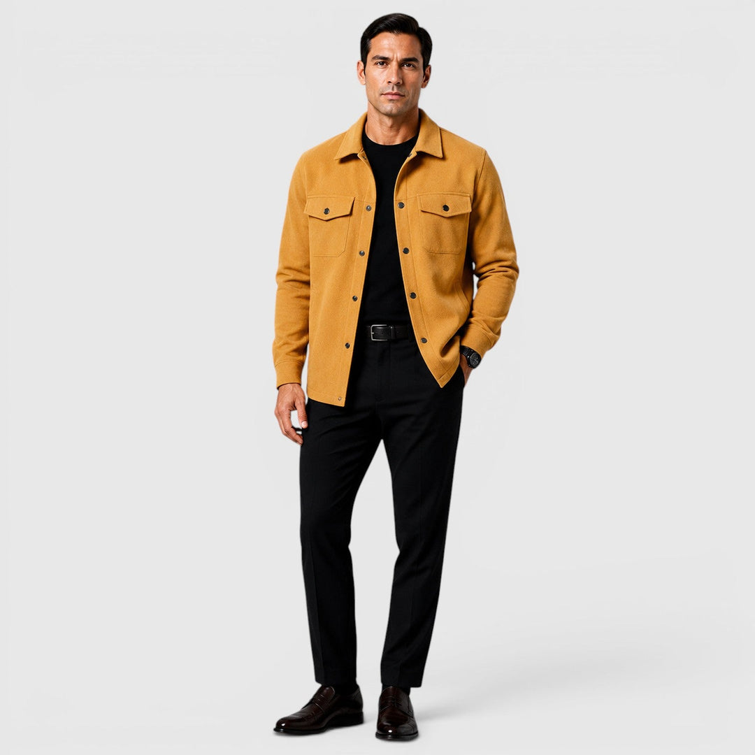 Ruben | Herren Overshirt mit angerauter Optik