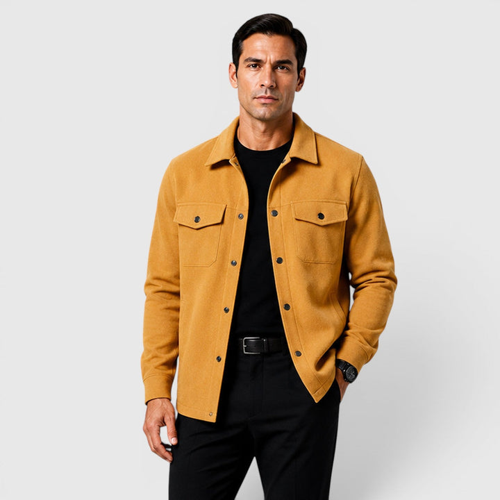 Ruben | Herren Overshirt mit angerauter Optik