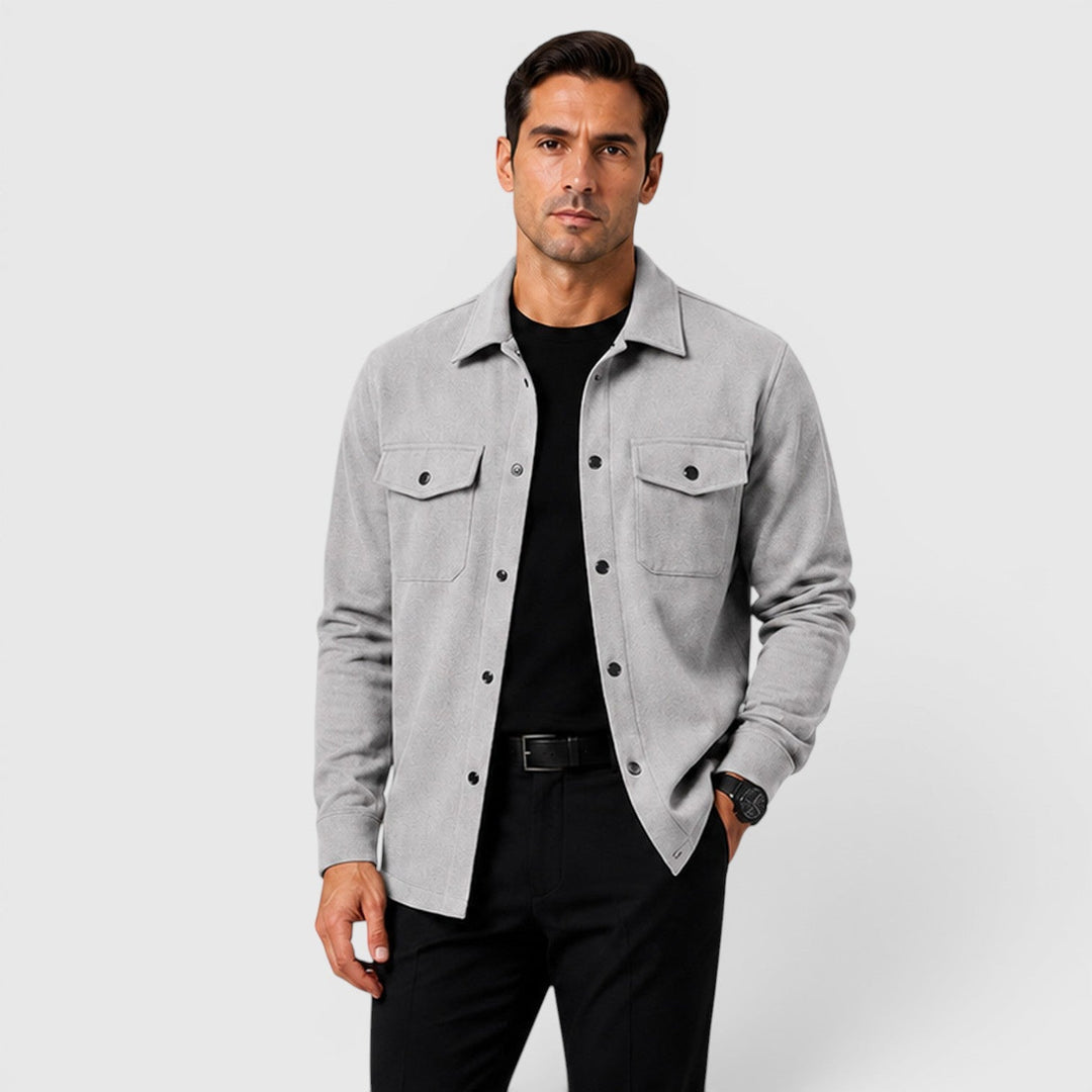 Ruben | Herren Overshirt mit angerauter Optik